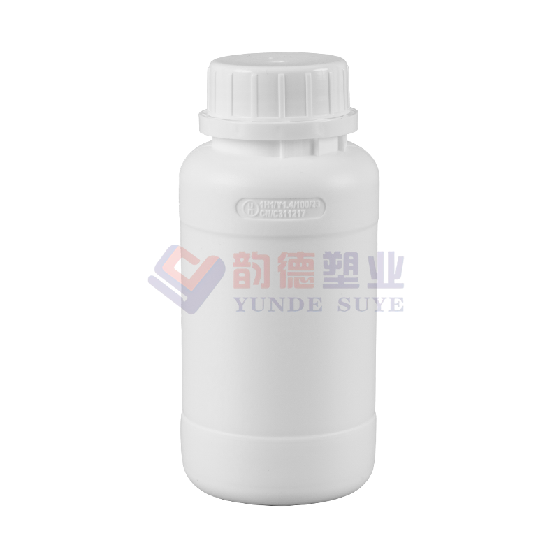 Chai tròn Fluorated có dung tích trung bình dày 300ml-01