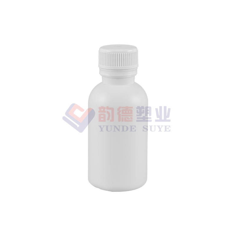 Chai tròn nhựa Fluoride mờ 100ml-01（B）